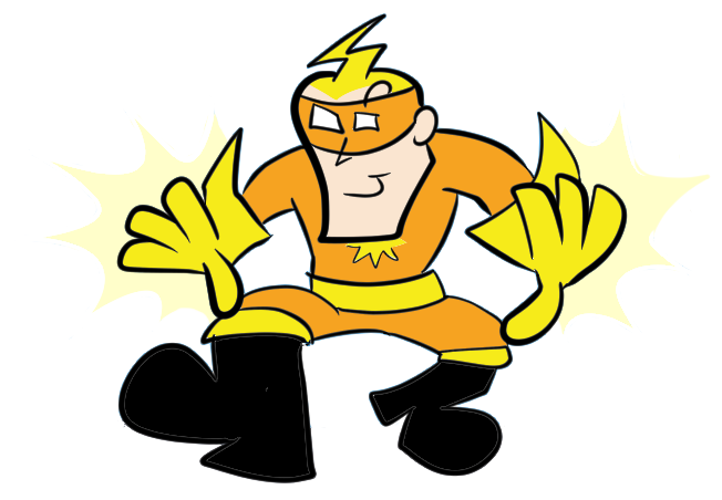 Bug Zapper art Bug Zapper character art